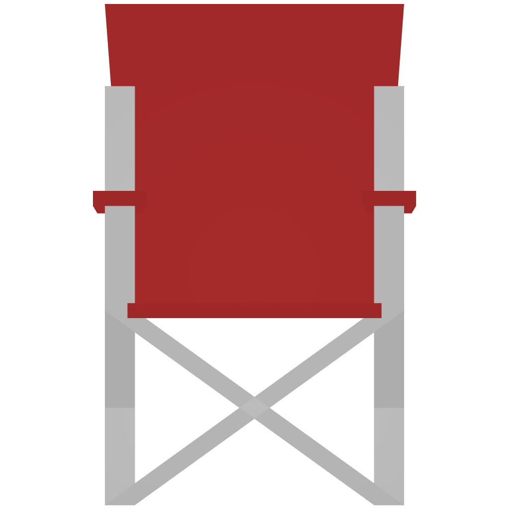 Red Camp Chair