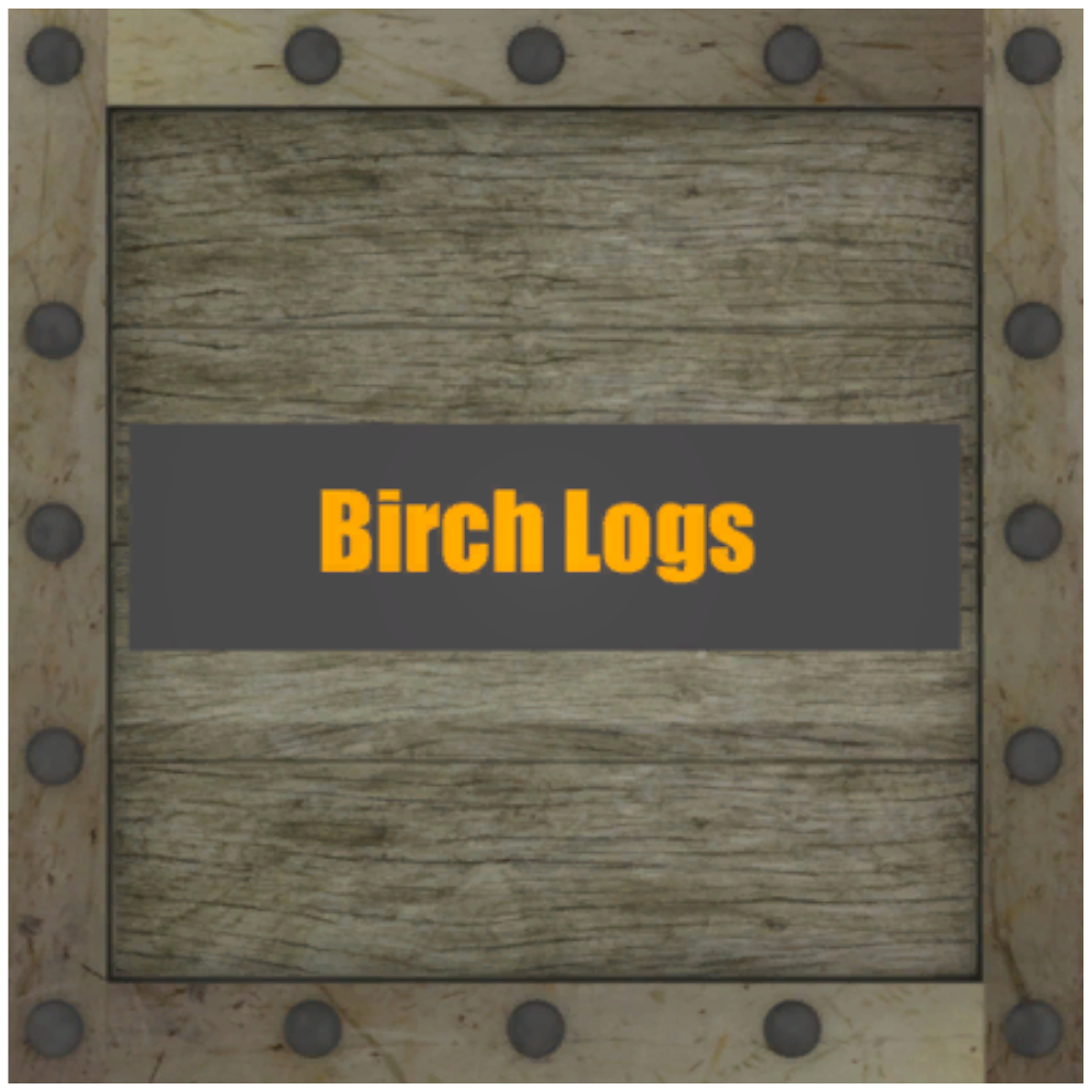 Birch Logs x100