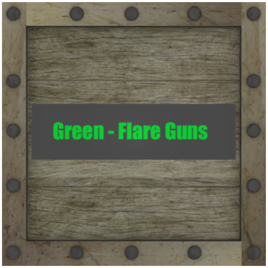 Green Flare Guns x25