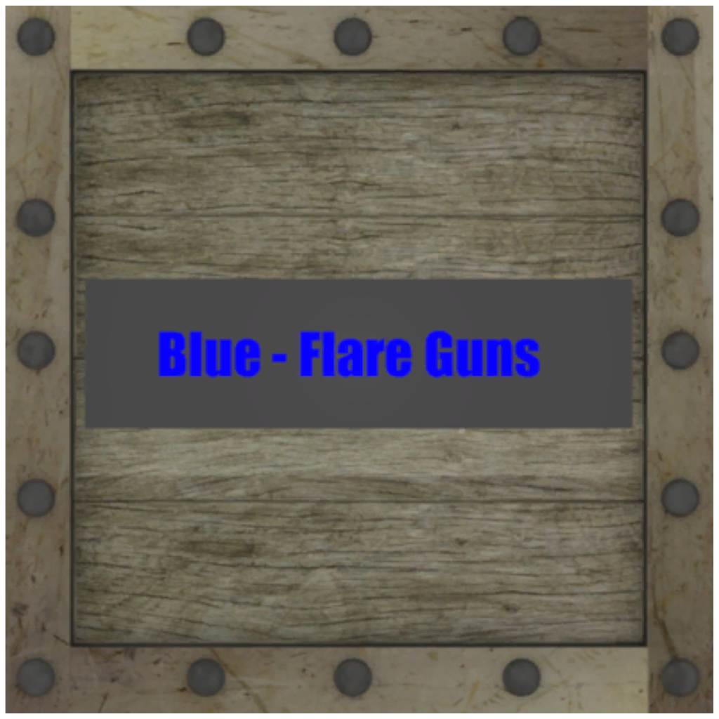 Blue Flare Guns x25