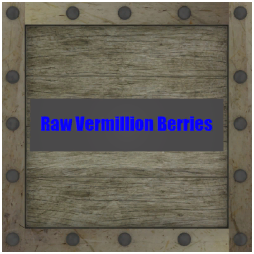 Raw Vermillion Berries x100