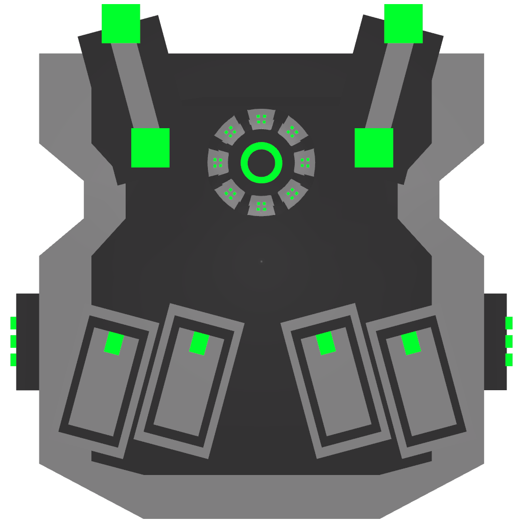 Green Emission Vest Tier 8