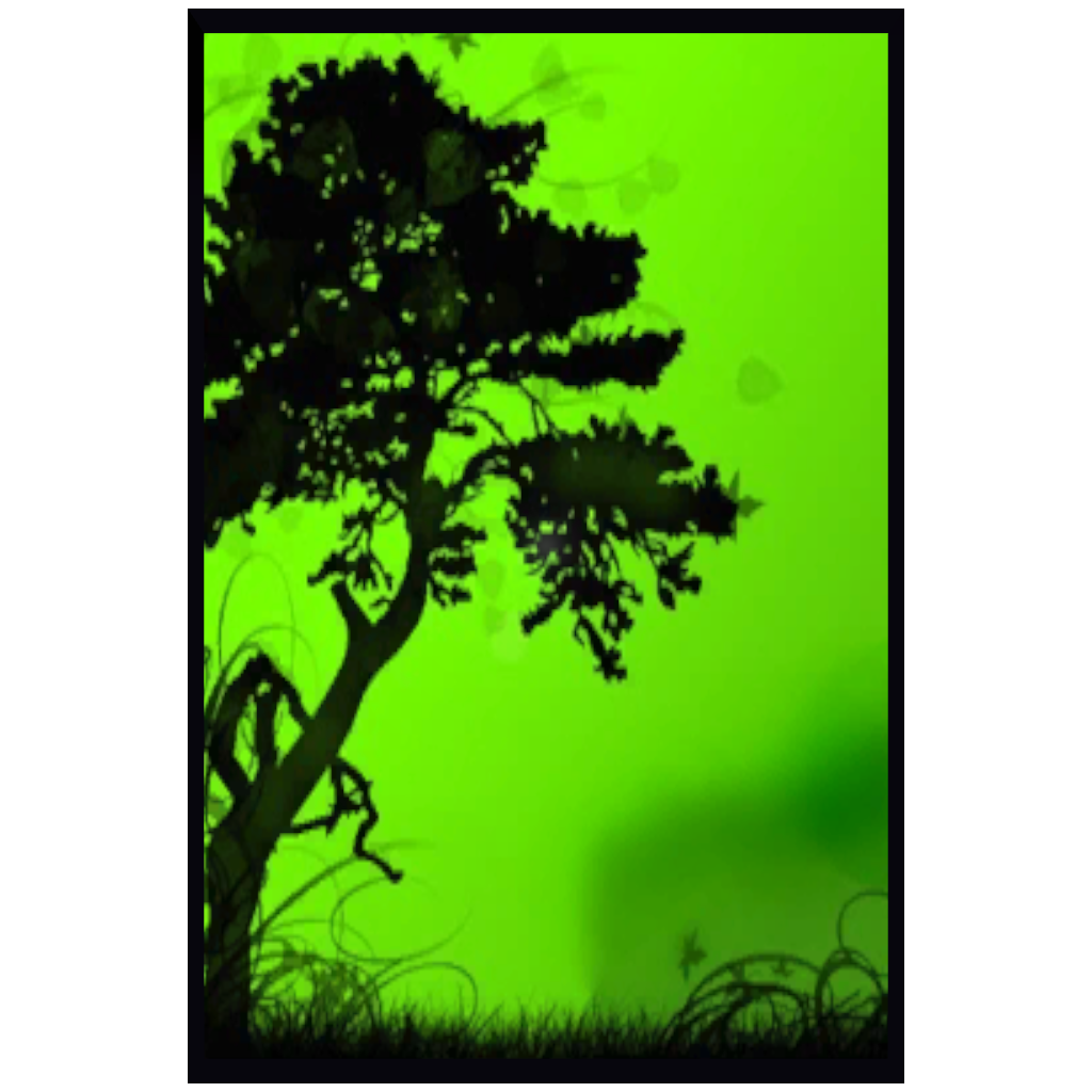 Green Tree Painting