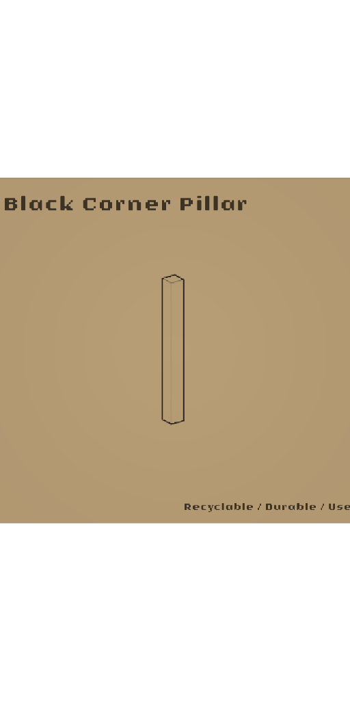 Black Pillar Corner