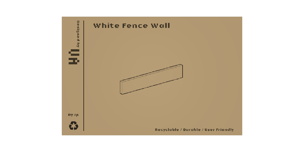 White Wall Fence