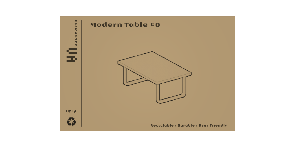 Modern Table #0