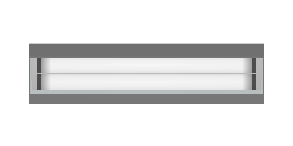 Fluorescent Wall Light