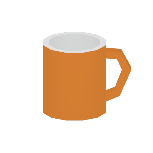 Orange Coffee Cup