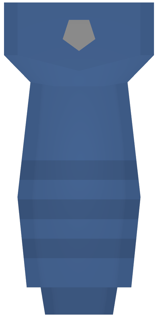 3D Printed Vertical Grip (Blue)