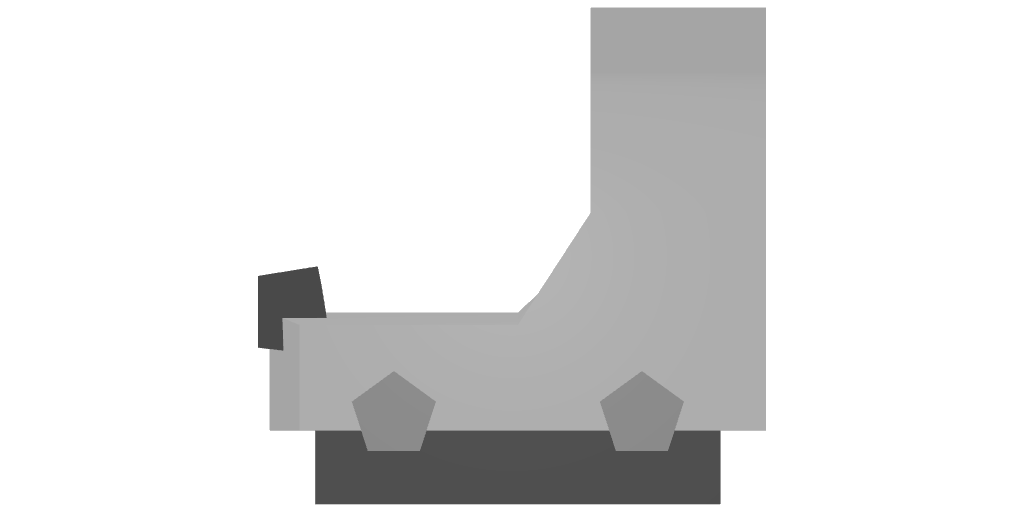 3D Printed Dot Sight (White)