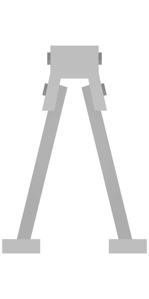 3D Printed Bipod (White)