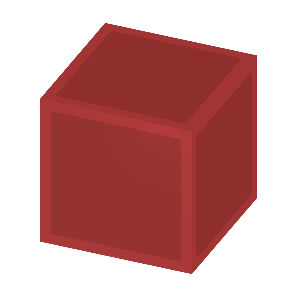 Red Plastic Crate