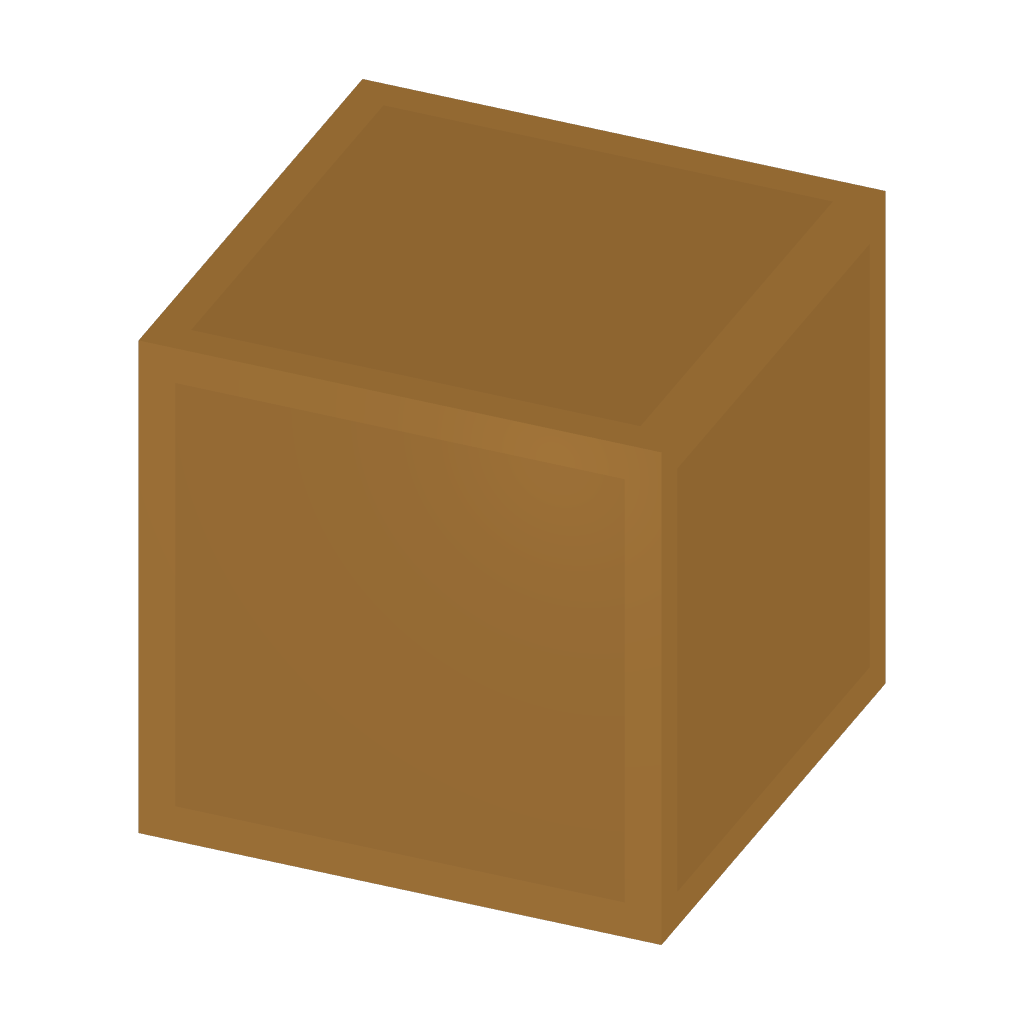 Orange Plastic Crate