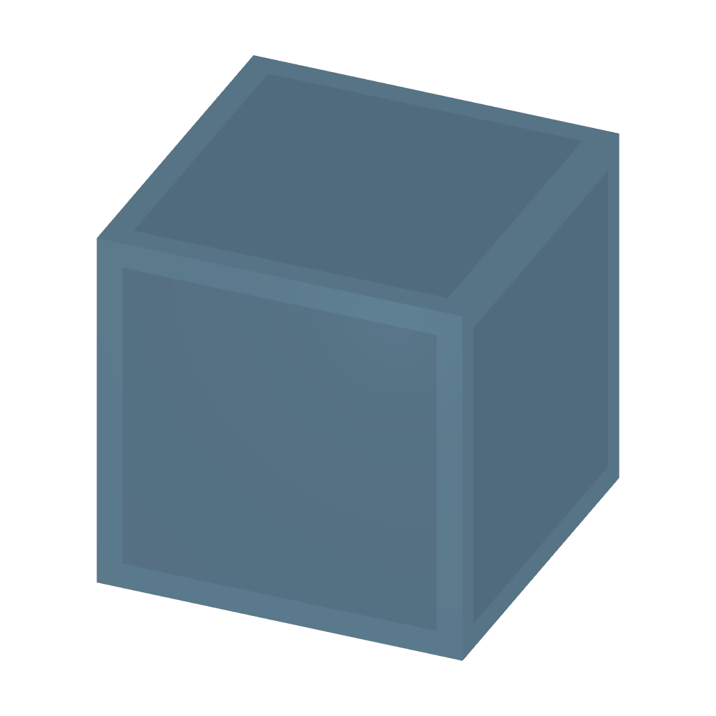 Blue Plastic Crate