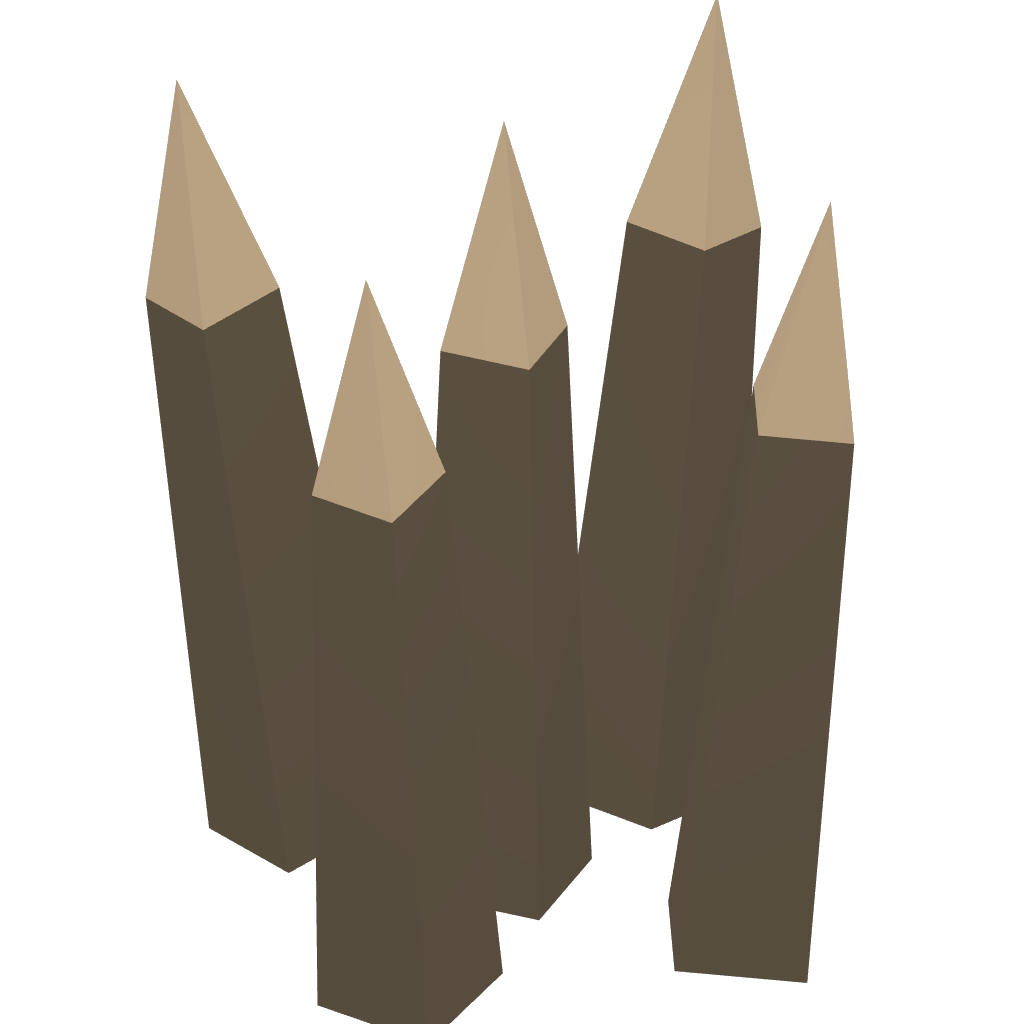 Wooden Spikes