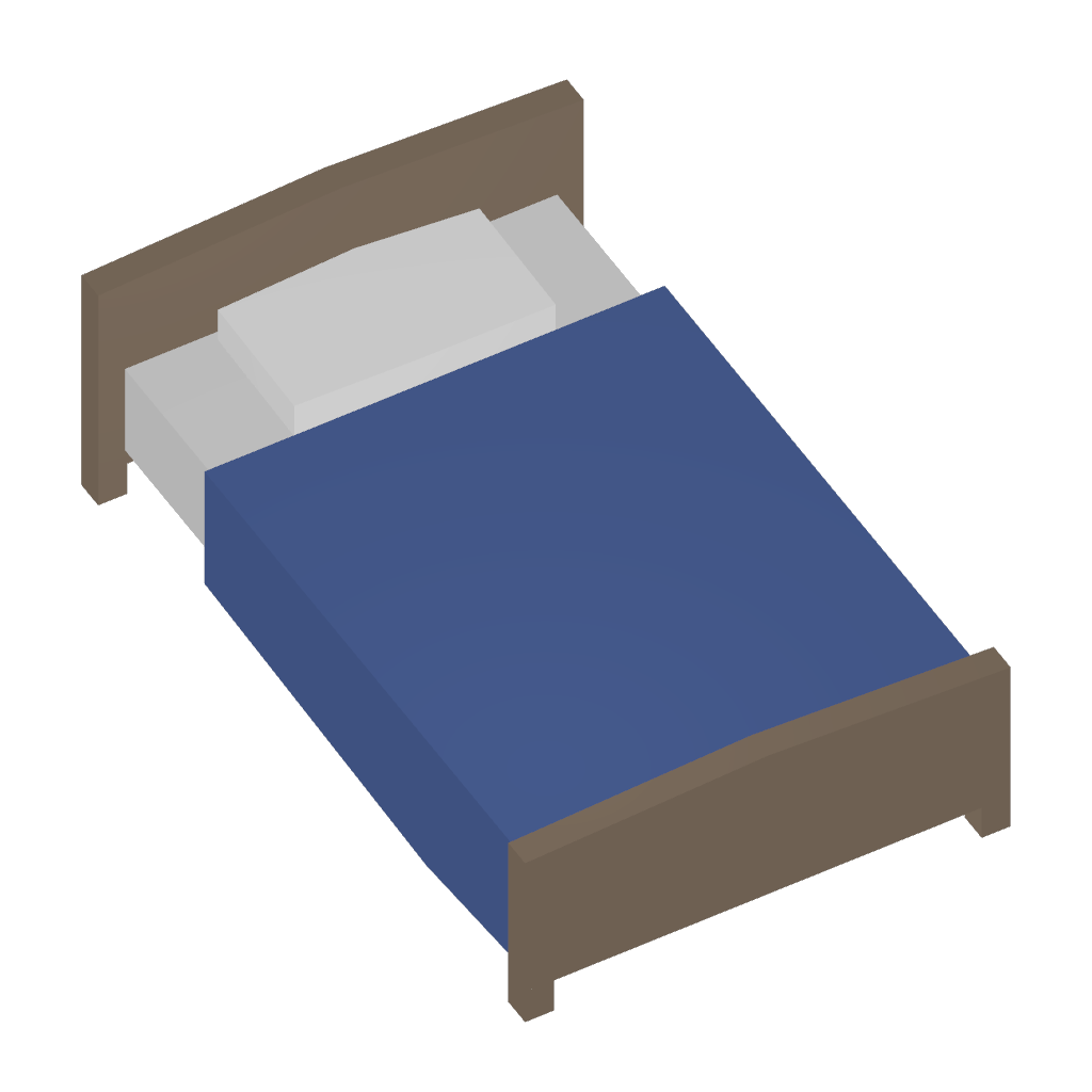 Blue Bed