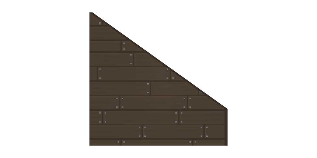 Wooden Ramp Wall