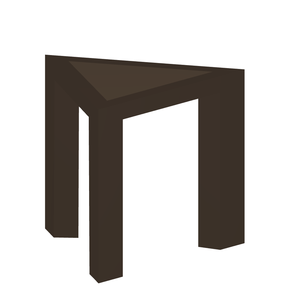 Wooden Triangular Floor
