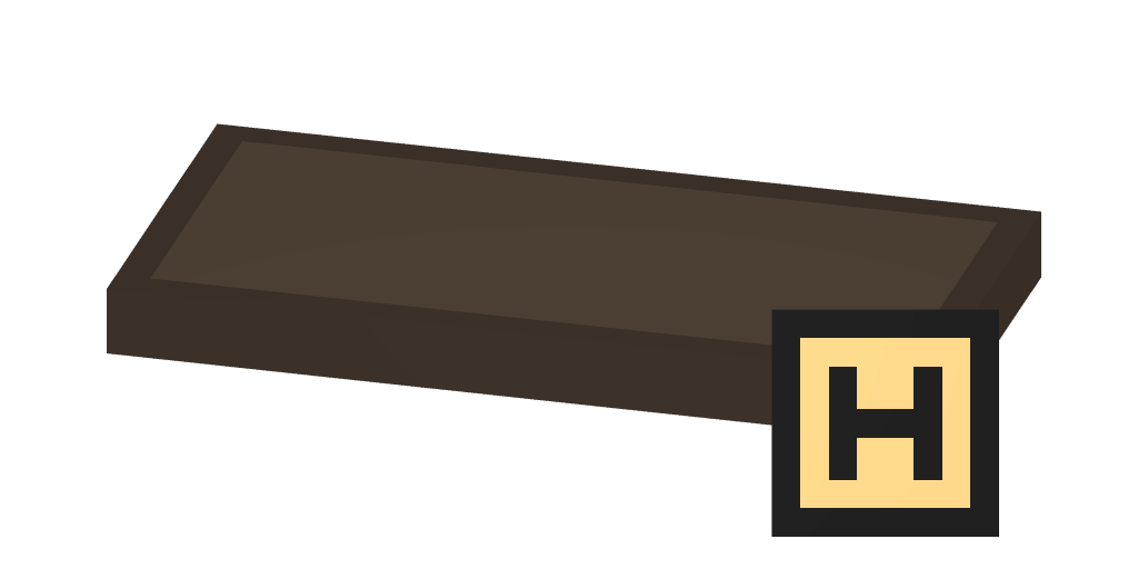 Wooden Half Roof