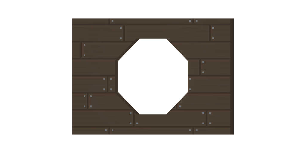 Wooden Circular Window