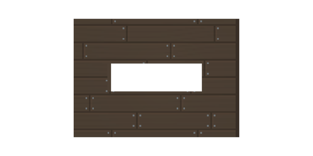 Wooden Horizontal Window
