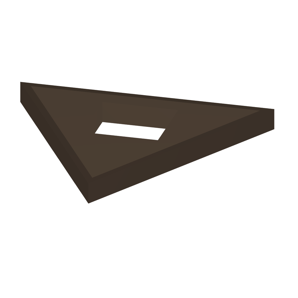 Wooden Triangular Hole