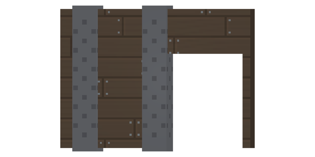 Reinforced Offset Doorway