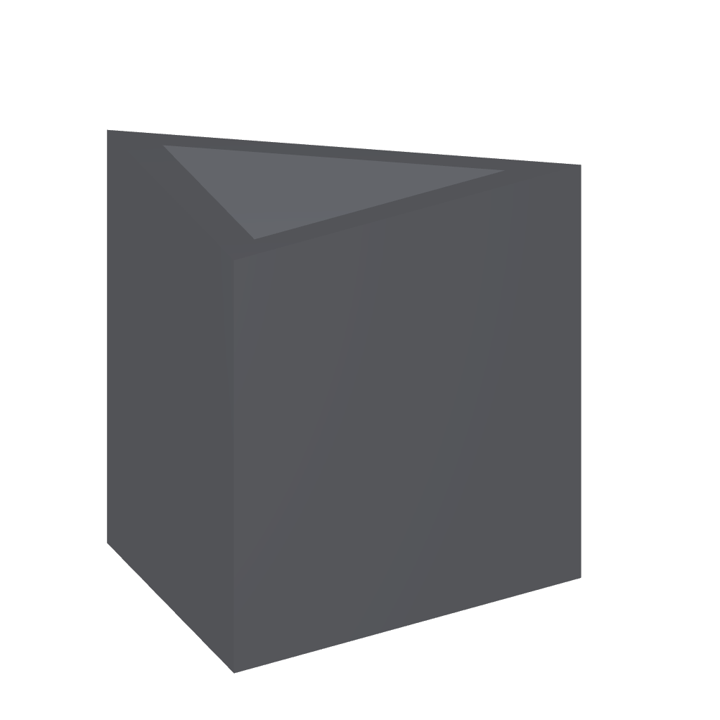 Metal Triangular Floor