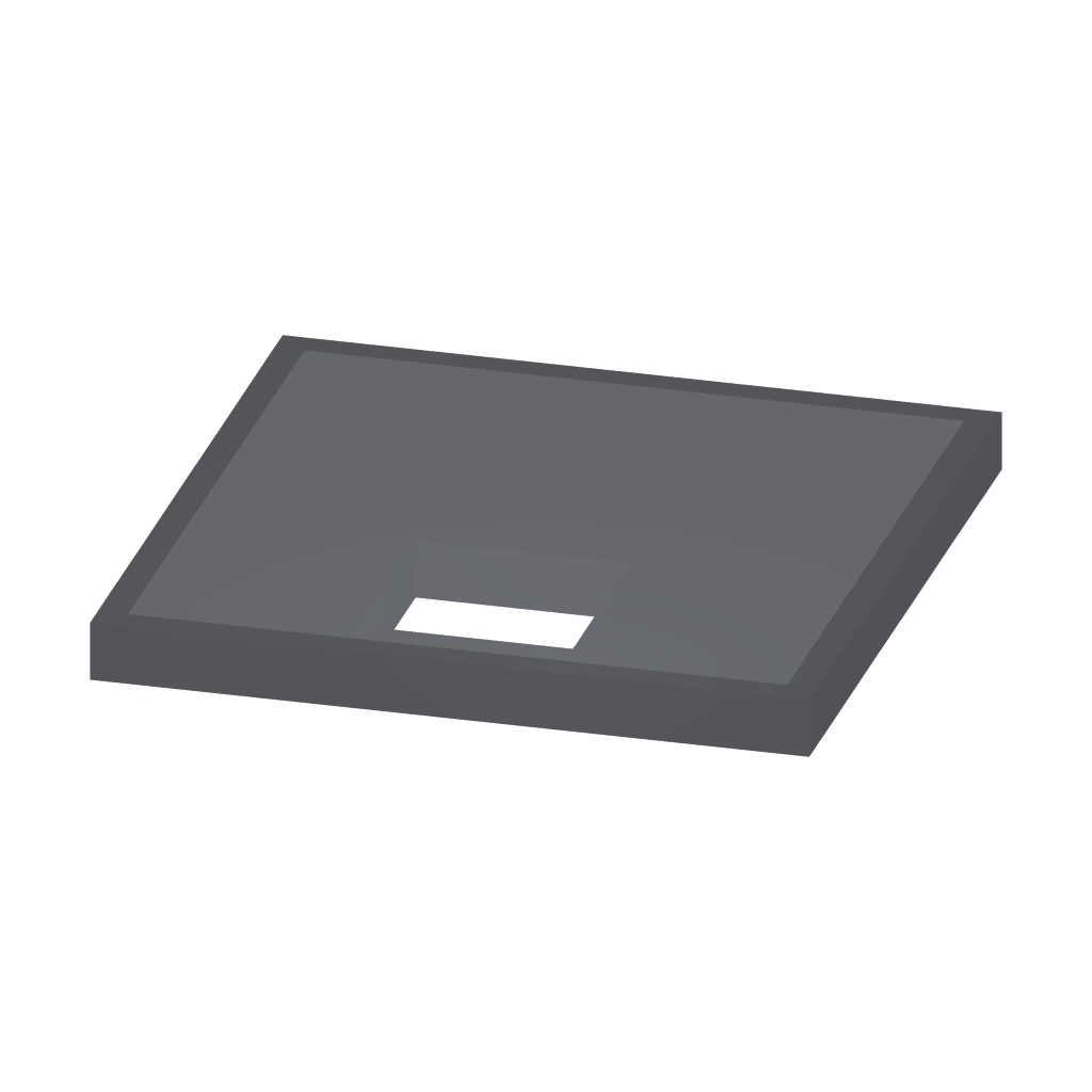 Metal Center Offset Hole