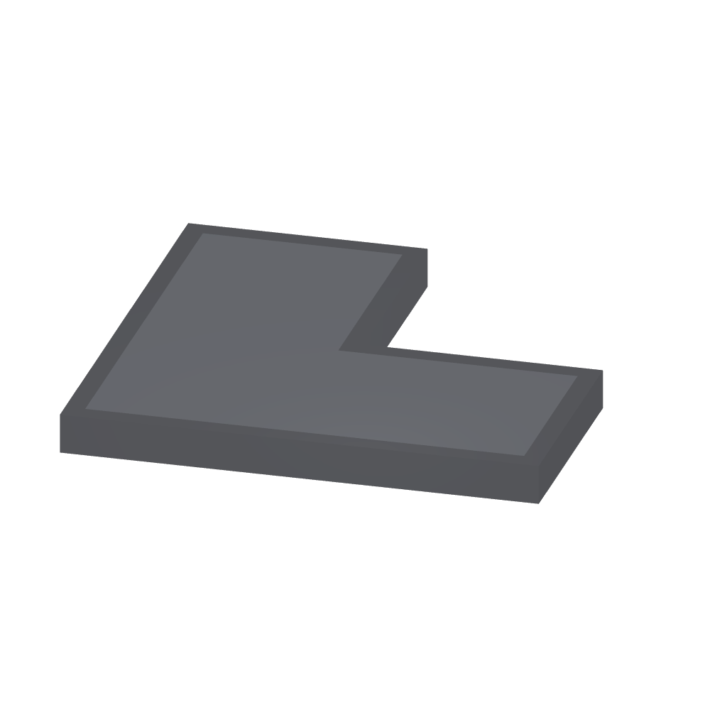 Metal Quartered Roof