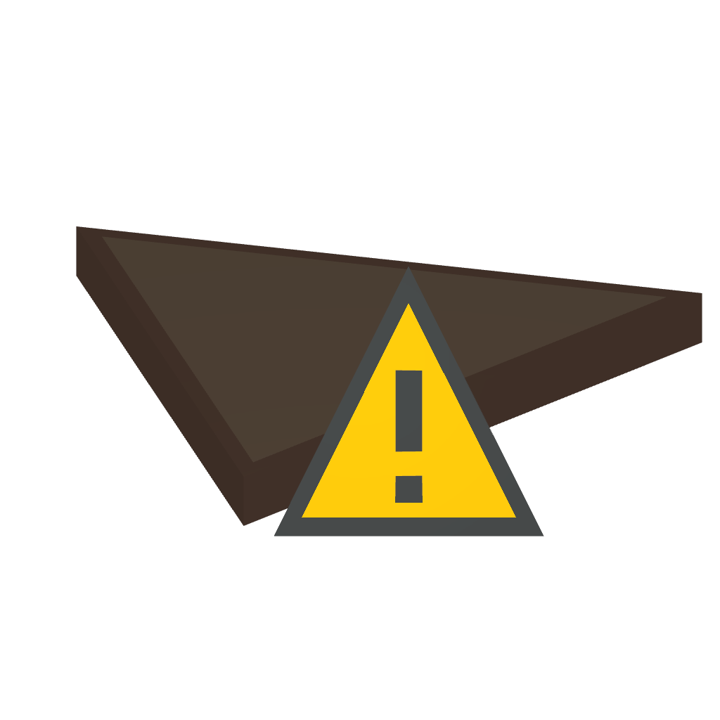 Wooden Trapped Triangular Roof