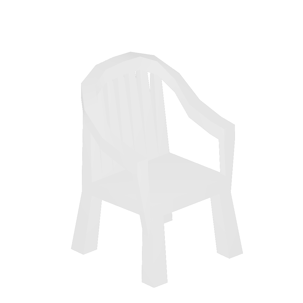 Plastic Chair (White)