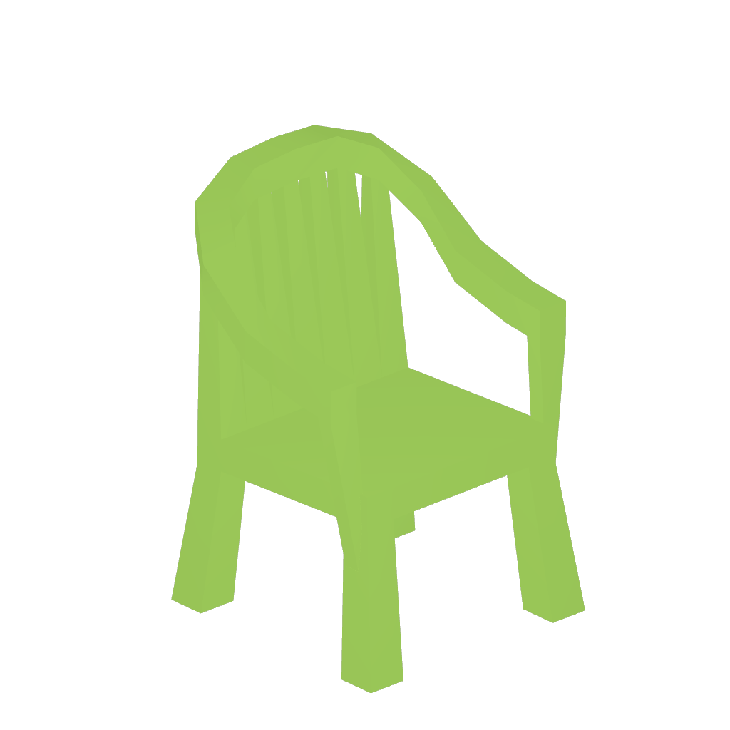 Plastic Chair (Green)