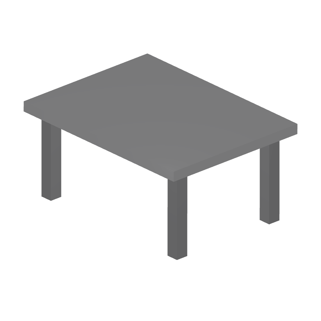Metal Rectangular Table