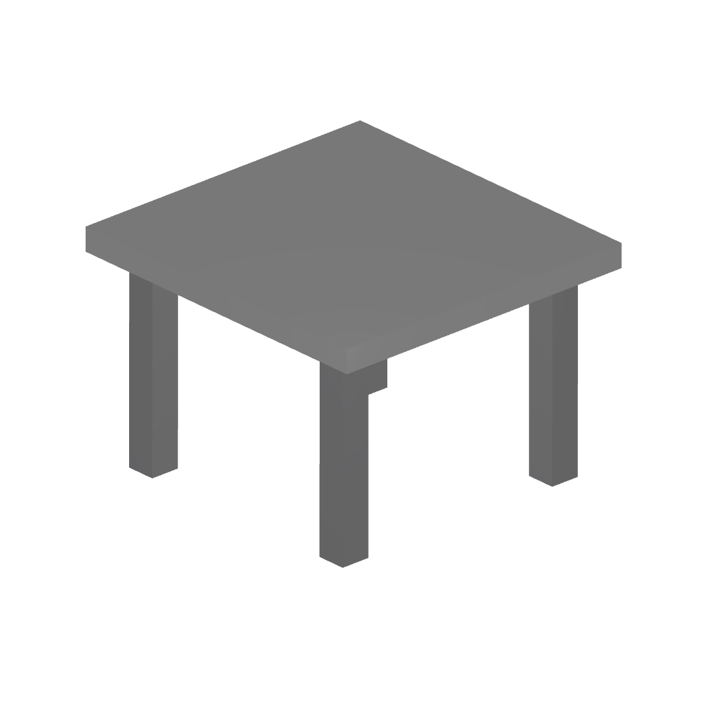 Metal Square Table