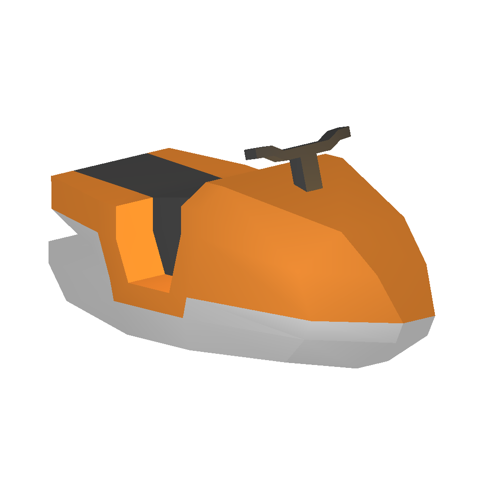 Orange Jetski