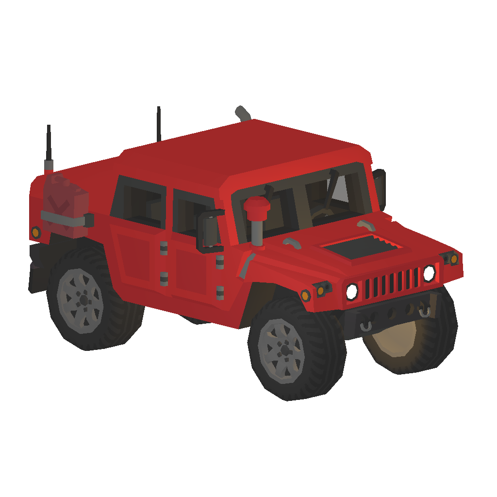 Humvee Red