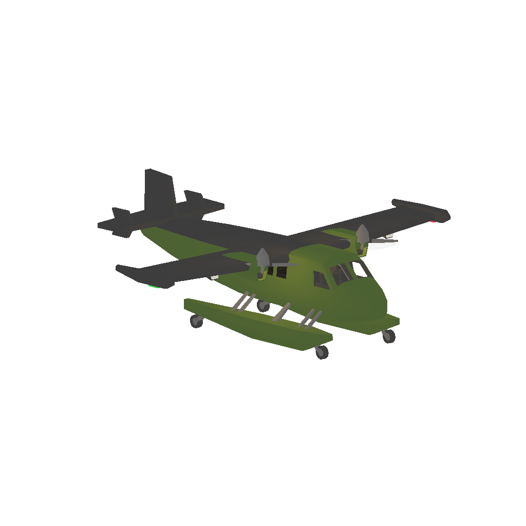 Green Dual Water Plane