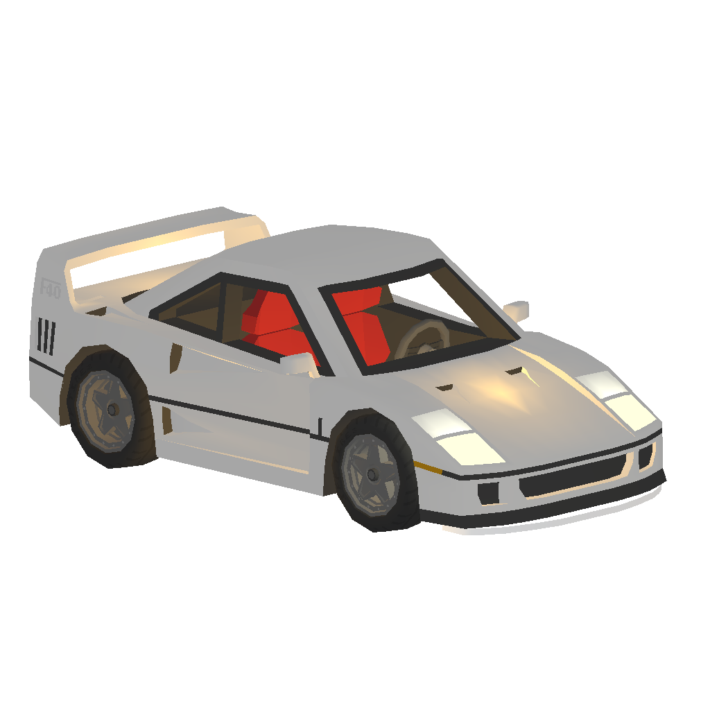 White Cavallo F40