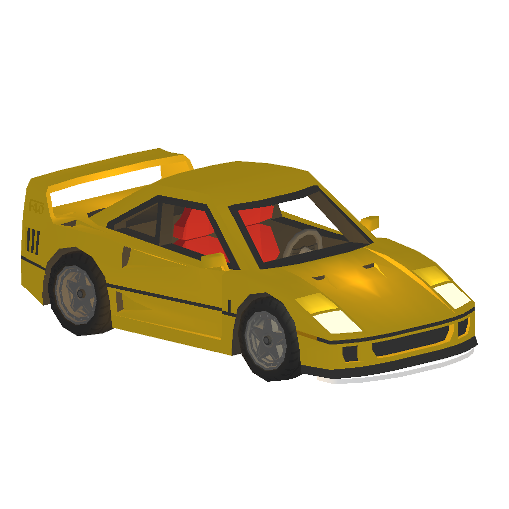 Yellow Cavallo F40