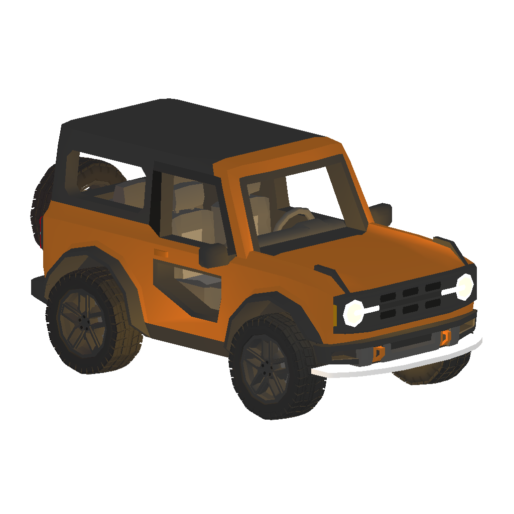 Orange Hors Bronco