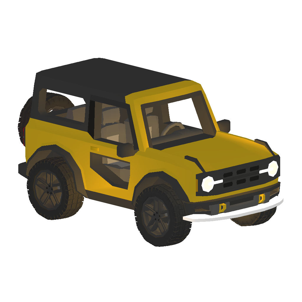 Yellow Hors Bronco