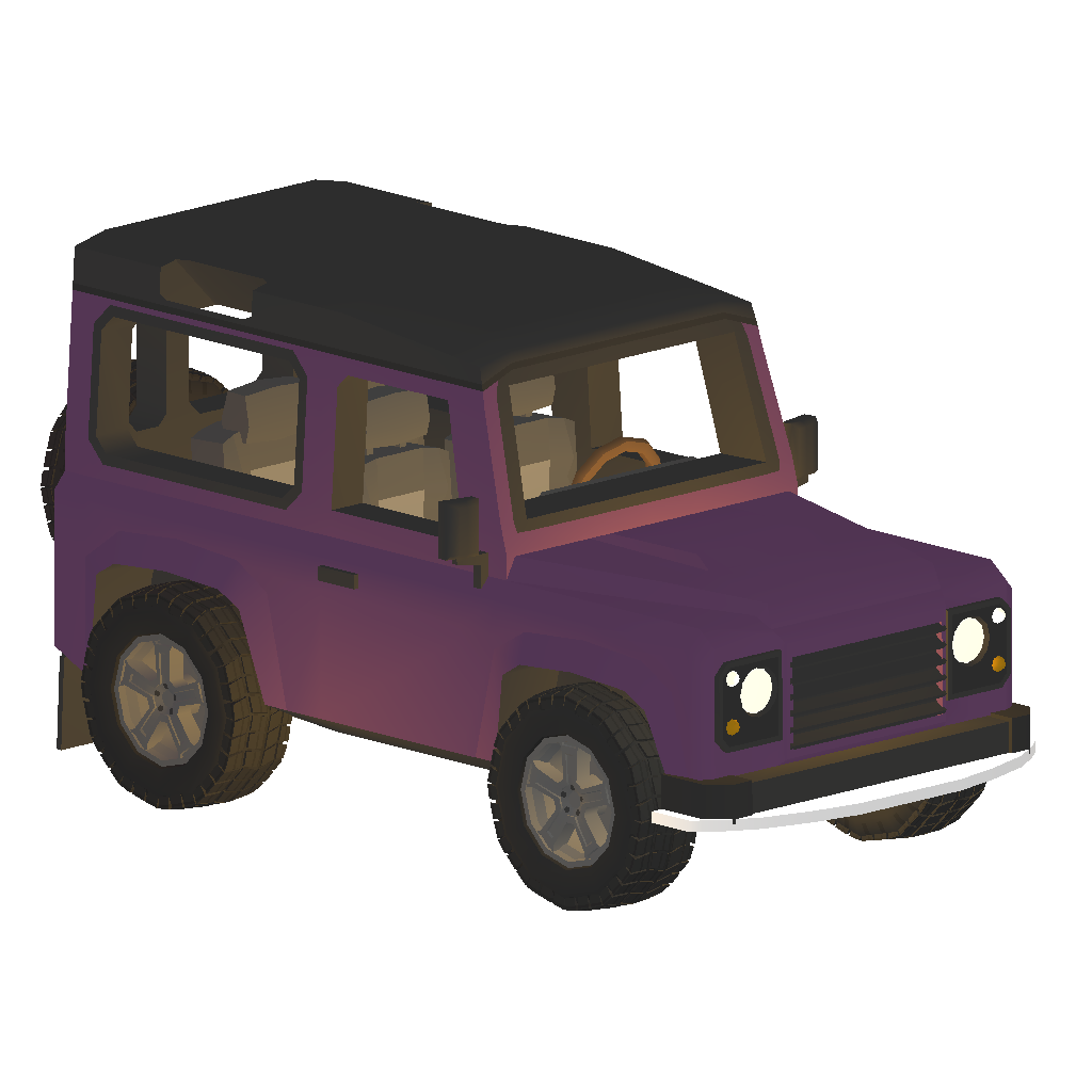 Purple Ranch Rider Defender 90