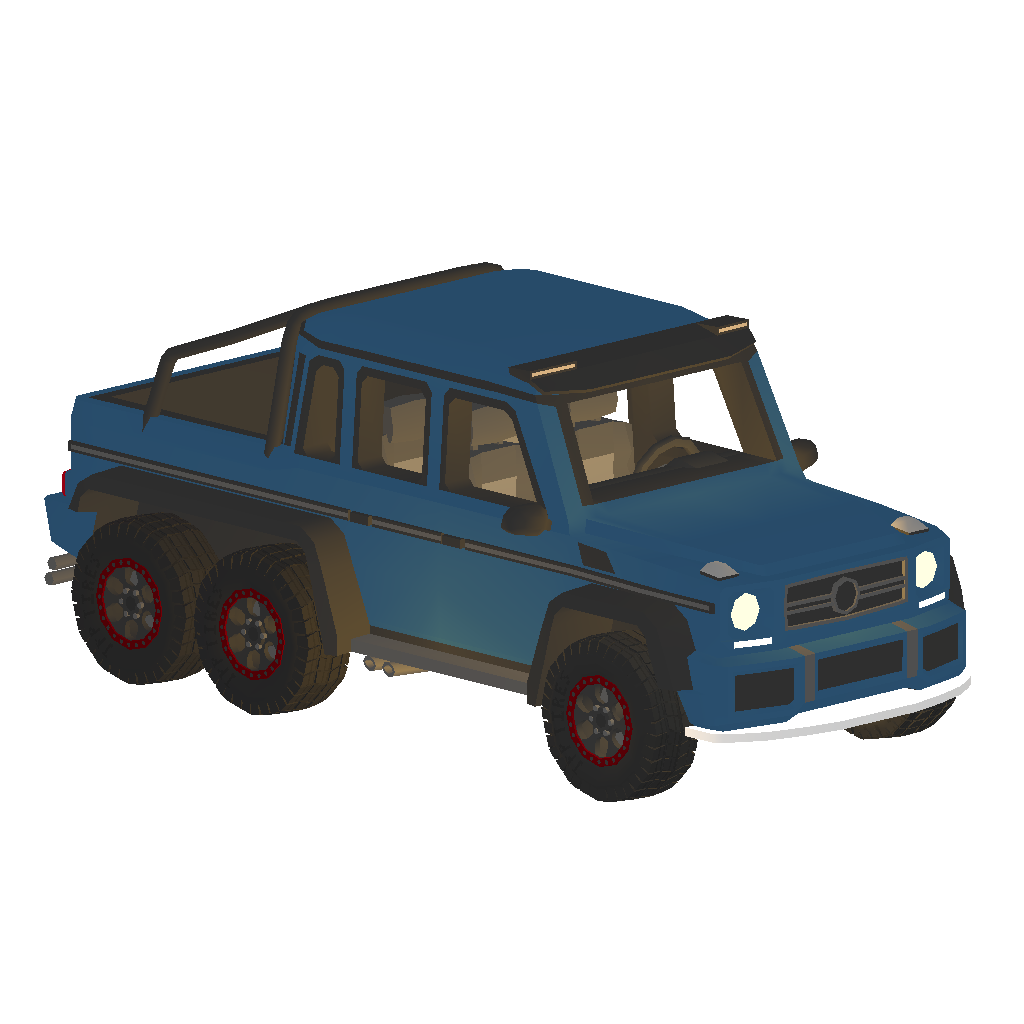 Blue Mern G-Wagon G63 6x6