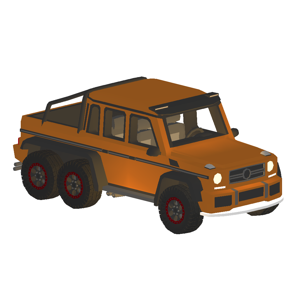 Orange Mern G-Wagon G63 6x6