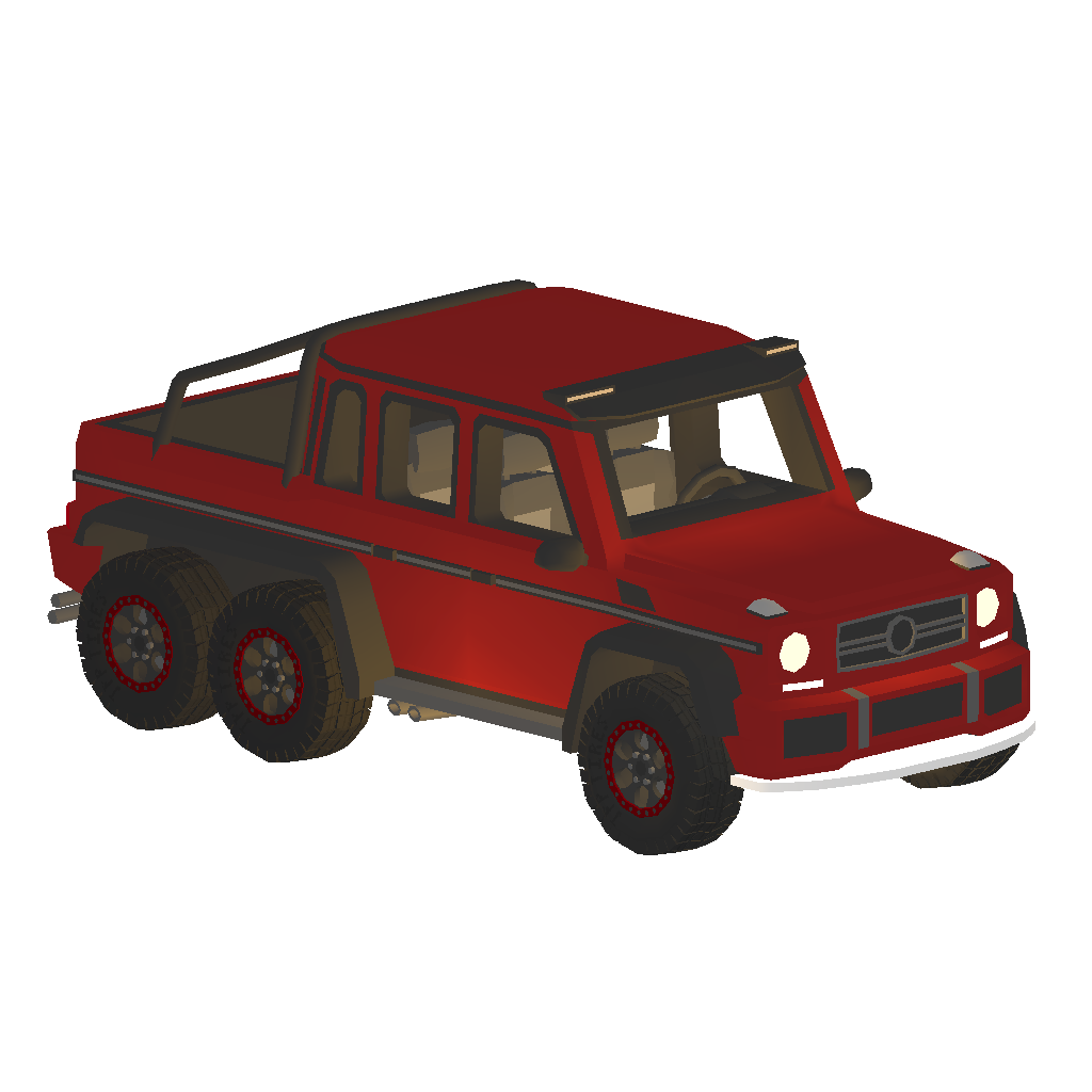 <strong>Red Mern G-Wagon G63 6x6</strong>