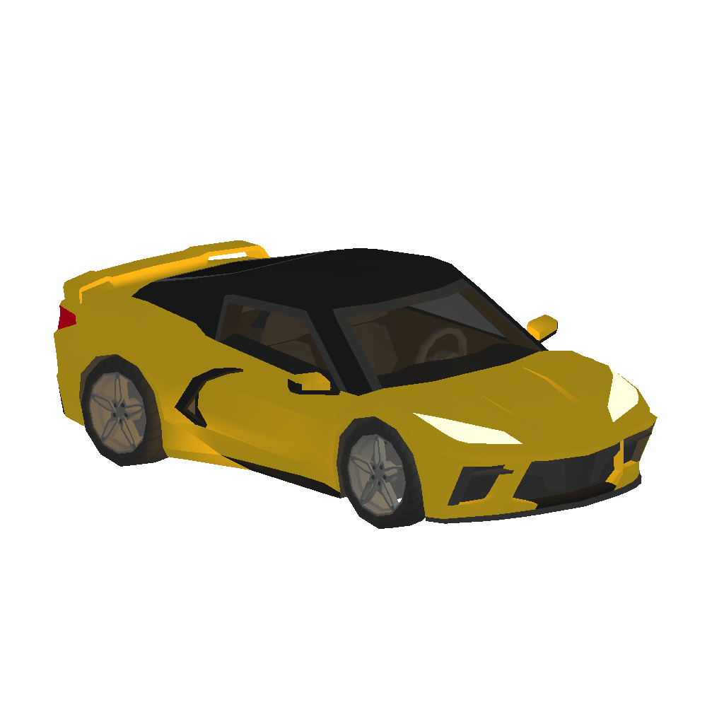 <strong>Yellow Viechy Corvette C8</strong>