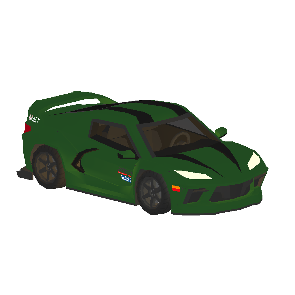 <strong>Green W-ART Viechy Corvette C8</strong>