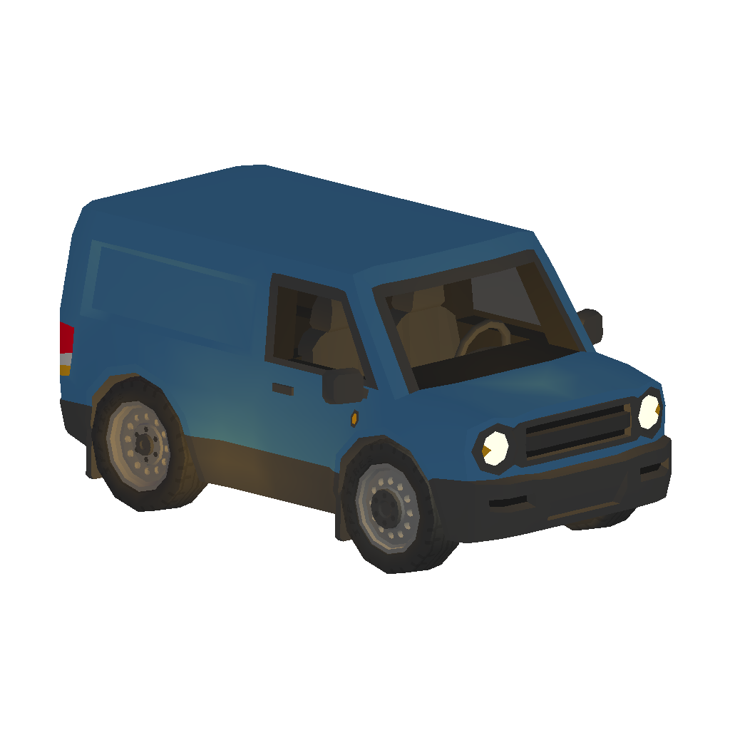 Blue VVL Van