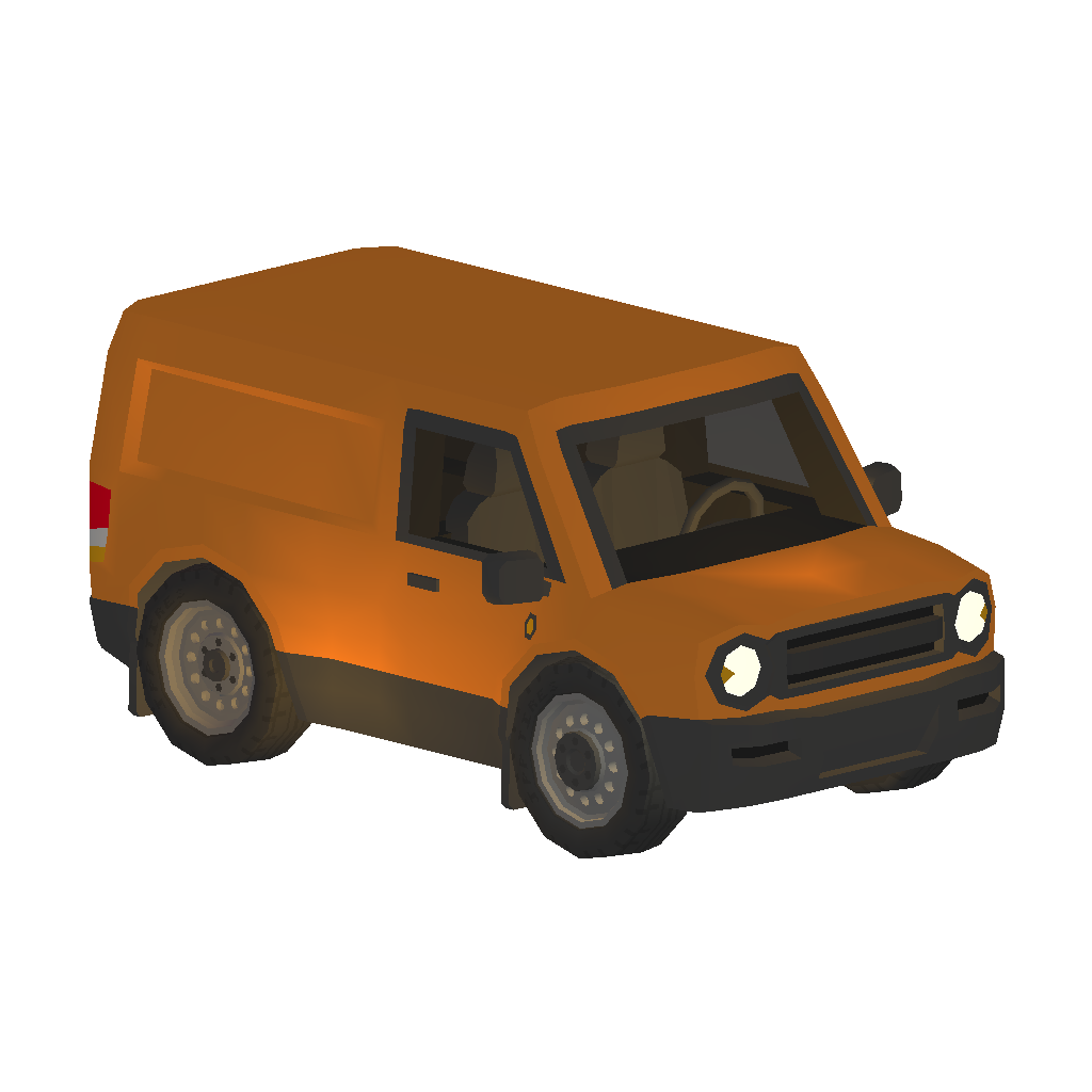 Orange VVL Van